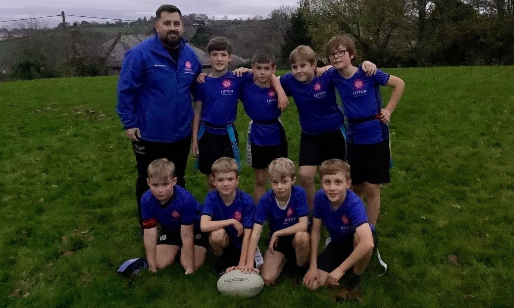 St Katherine's Tag Rugby Lifton Community Academy - Tag rugby at St Stephen's